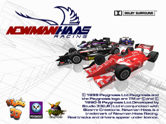 Newman Haas Racing screenshot 3 for Playstation
